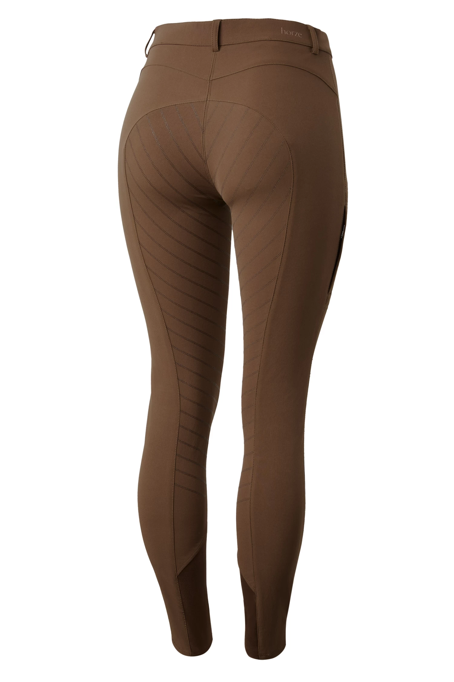 Horze Anna Women's Silicone Full Seat Breeches With Phone Pocket 4 Horze Anna Women's Silicone Full Seat Breeches With Phone Pocket - Image 2