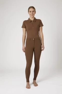 Horze Anna Women's Silicone Full Seat Breeches With Phone Pocket 25 Horze Anna Women's Silicone Full Seat Breeches With Phone Pocket -Sports - Equestrian Riding Shop 36682 BDBR 3