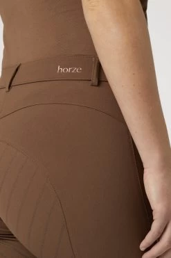 Horze Anna Women's Silicone Full Seat Breeches With Phone Pocket 28 Horze Anna Women's Silicone Full Seat Breeches With Phone Pocket -Sports - Equestrian Riding Shop 36682 BDBR 6