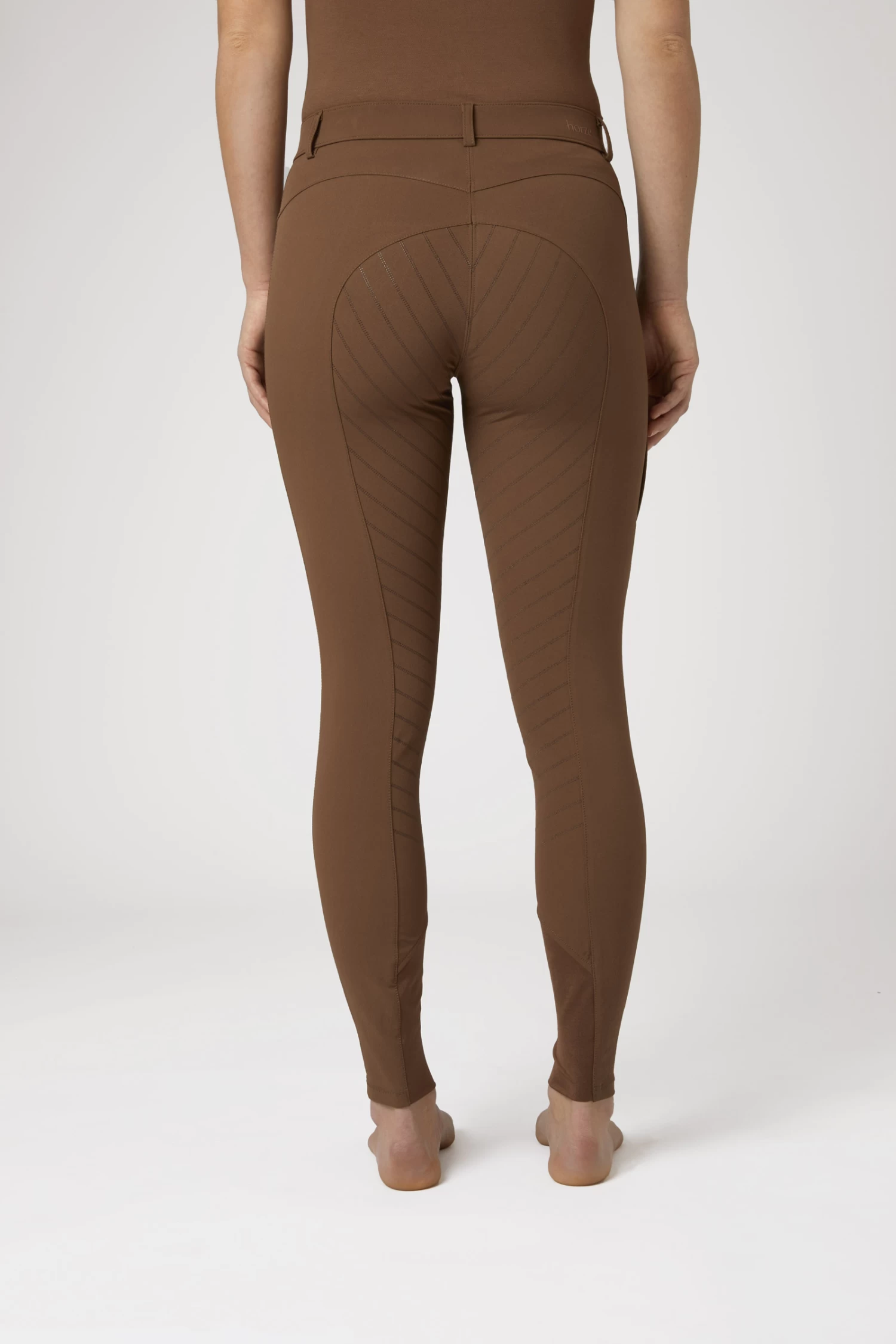 Horze Anna Women's Silicone Full Seat Breeches With Phone Pocket 13 Horze Anna Women's Silicone Full Seat Breeches With Phone Pocket - Image 11