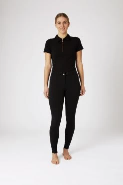 Horze Anna Women's Silicone Full Seat Breeches With Phone Pocket 38 Horze Anna Women's Silicone Full Seat Breeches With Phone Pocket -Sports - Equestrian Riding Shop 36682 bl 03