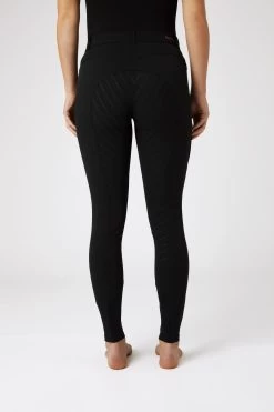 Horze Anna Women's Silicone Full Seat Breeches With Phone Pocket 39 Horze Anna Women's Silicone Full Seat Breeches With Phone Pocket -Sports - Equestrian Riding Shop 36682 bl 04
