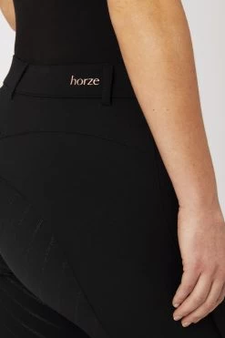 Horze Anna Women's Silicone Full Seat Breeches With Phone Pocket 41 Horze Anna Women's Silicone Full Seat Breeches With Phone Pocket -Sports - Equestrian Riding Shop 36682 bl 06