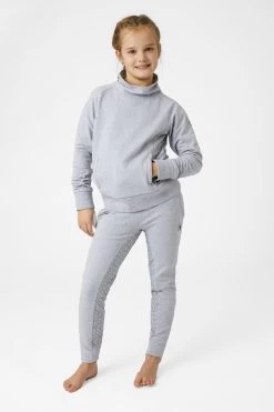 Horze Emmie Kids Organic Cotton Silicone Full Seat Riding Tights -Sports - Equestrian Riding Shop 36685 AG 3