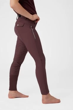 Horze Andrea Kids High Waist Full Seat Breeches -Sports - Equestrian Riding Shop 36689 RMBU 2
