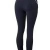 Horze Della High Waist Silicone Knee Patch Breeches With Piping For Woman 2 Horze Della High Waist Silicone Knee Patch Breeches With Piping For Woman -Sports - Equestrian Riding Shop 36691 VDB 1