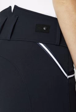 Horze Della High Waist Silicone Knee Patch Breeches With Piping For Woman 21 Horze Della High Waist Silicone Knee Patch Breeches With Piping For Woman -Sports - Equestrian Riding Shop 36691 VDB 6