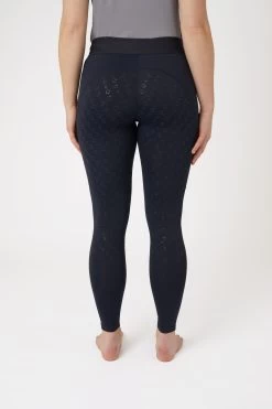 Horze Nadia Women's Silicone Full Seat Riding Tights With 4-Pockets -Sports - Equestrian Riding Shop 36694 591 04