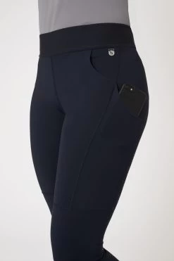 Horze Nadia Women's Silicone Full Seat Riding Tights With 4-Pockets -Sports - Equestrian Riding Shop 36694 591 06