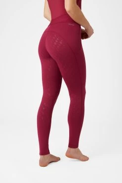 Horze Nadia Women's Silicone Full Seat Riding Tights With 4-Pockets -Sports - Equestrian Riding Shop 36694 ADPI 2