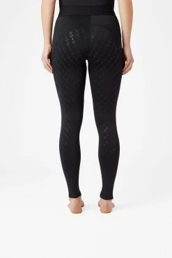 Horze Nadia Women's Silicone Full Seat Riding Tights With 4-Pockets -Sports - Equestrian Riding Shop 36694 BL 2