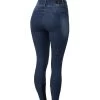 Horze Cecilia Women's Denim Silicone Full Seat Breeches With Back Detail 1 Horze Cecilia Women's Denim Silicone Full Seat Breeches With Back Detail -Sports - Equestrian Riding Shop 36696 DNB 1