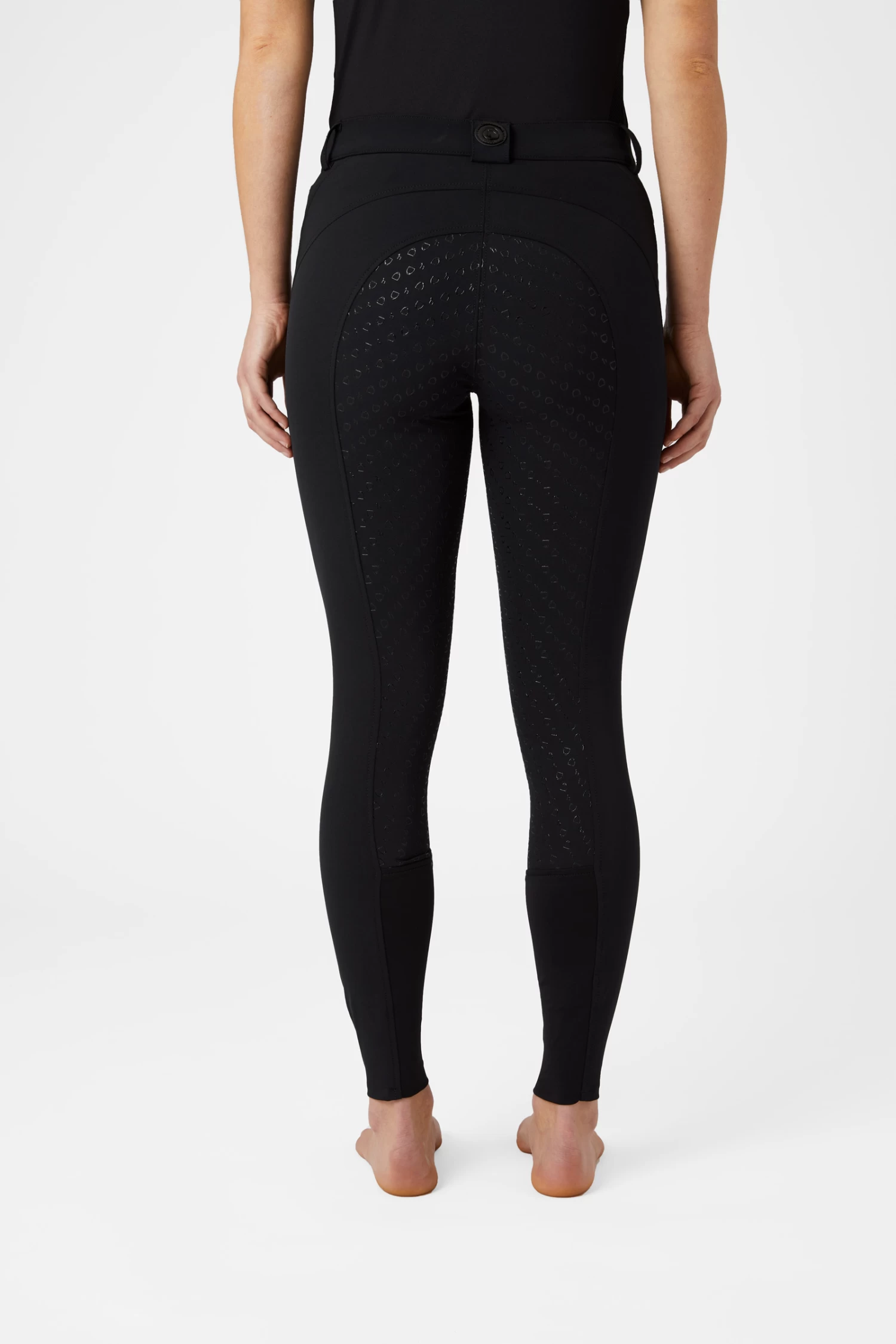 Horze Mila Women's Silicone Full Seat Breeches With High Waist 15 Horze Mila Women's Silicone Full Seat Breeches With High Waist - Image 13