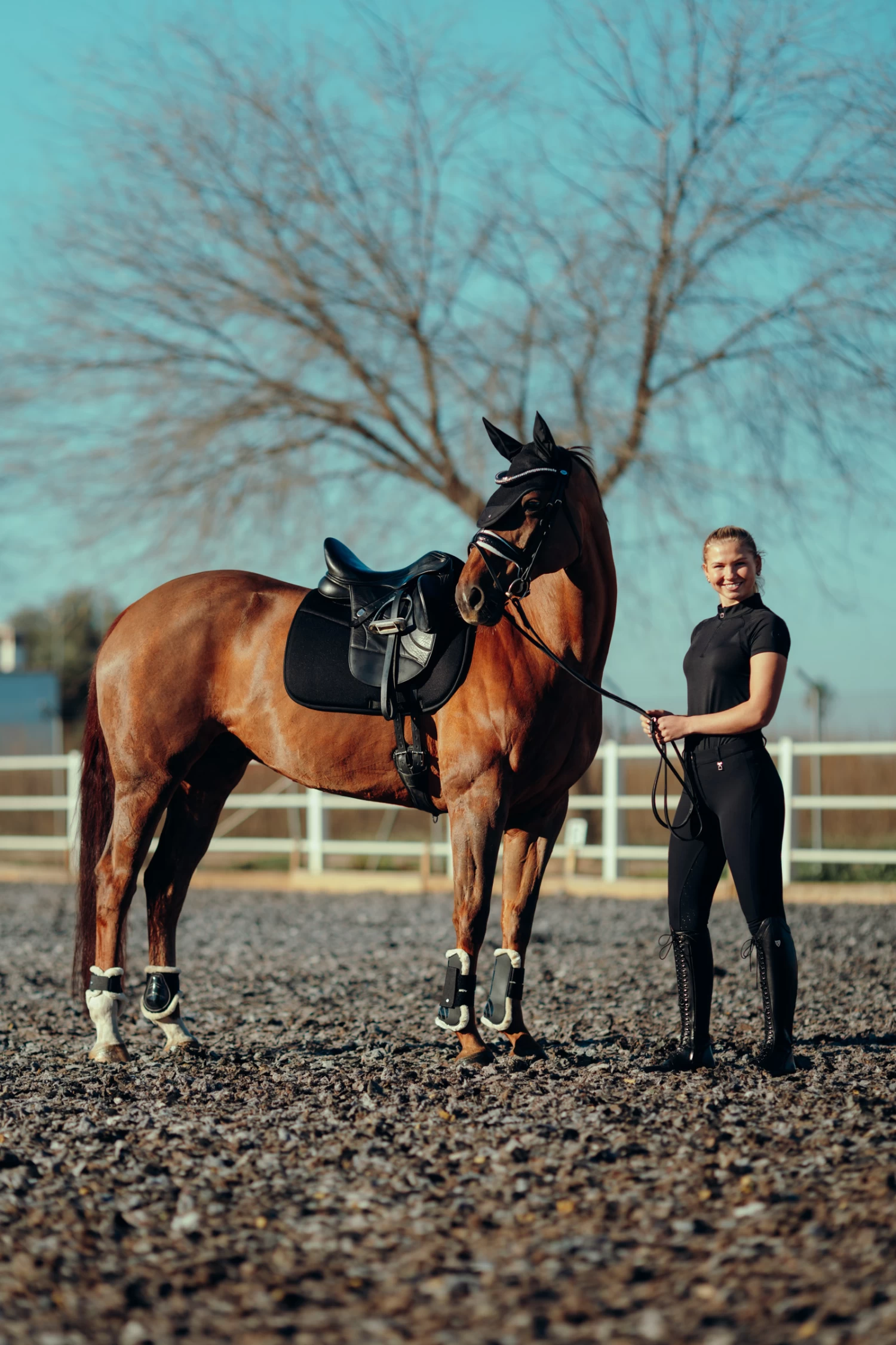 Horze Mila Women's Silicone Full Seat Breeches With High Waist 19 Horze Mila Women's Silicone Full Seat Breeches With High Waist - Image 17