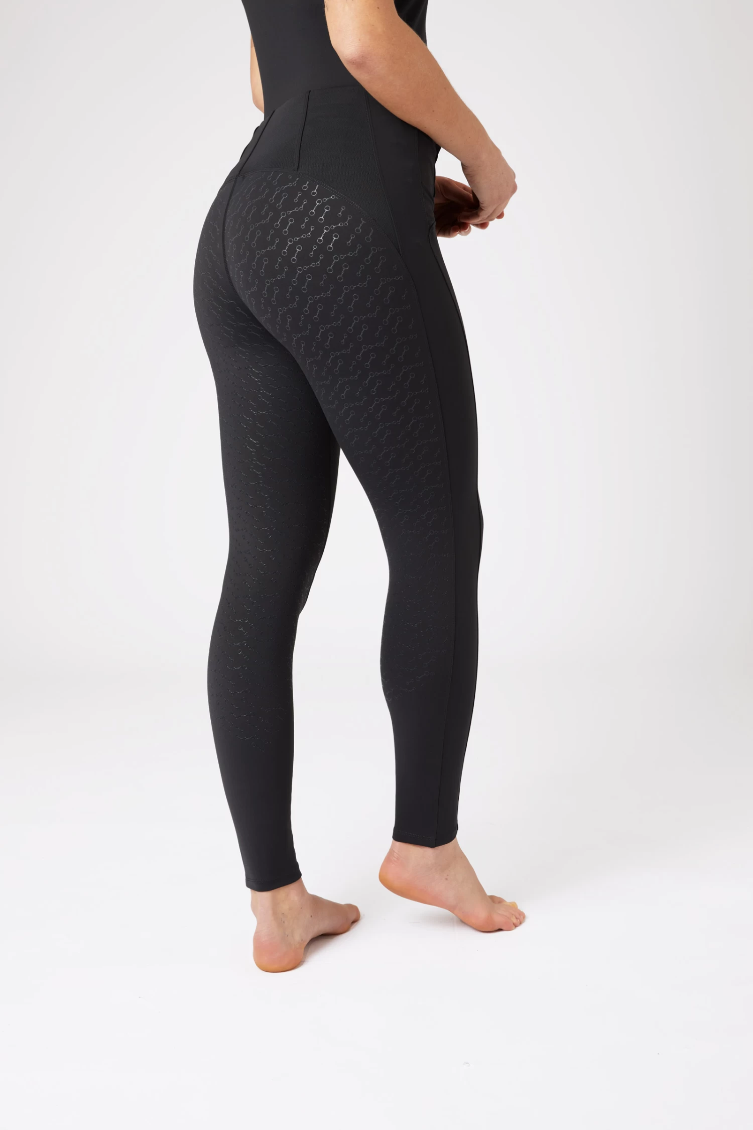 Horze Ciandra Women's Riding Tights With UV Protection 4 Horze Ciandra Women's Riding Tights With UV Protection - Image 2