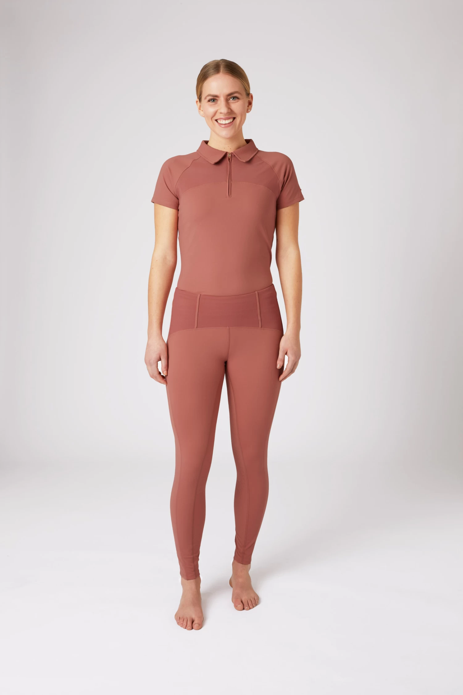 Horze Ciandra Women's Riding Tights With UV Protection 13 Horze Ciandra Women's Riding Tights With UV Protection - Image 11