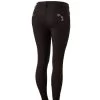 Horze Kaitlin Women's Knee Patch Breeches With Flower Detail -Sports - Equestrian Riding Shop 36706 AFBR 1
