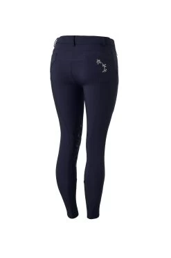 Horze Kaitlin Women's Knee Patch Breeches With Flower Detail 36 Horze Kaitlin Women's Knee Patch Breeches With Flower Detail -Sports - Equestrian Riding Shop 36706 pdb 01