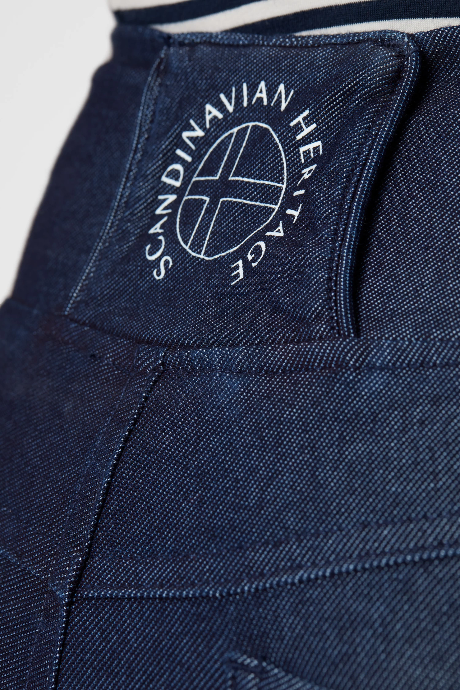 Horze Katia Women's Denim Look Silicone Full Seat Riding Tights 7 Horze Katia Women's Denim Look Silicone Full Seat Riding Tights - Image 5