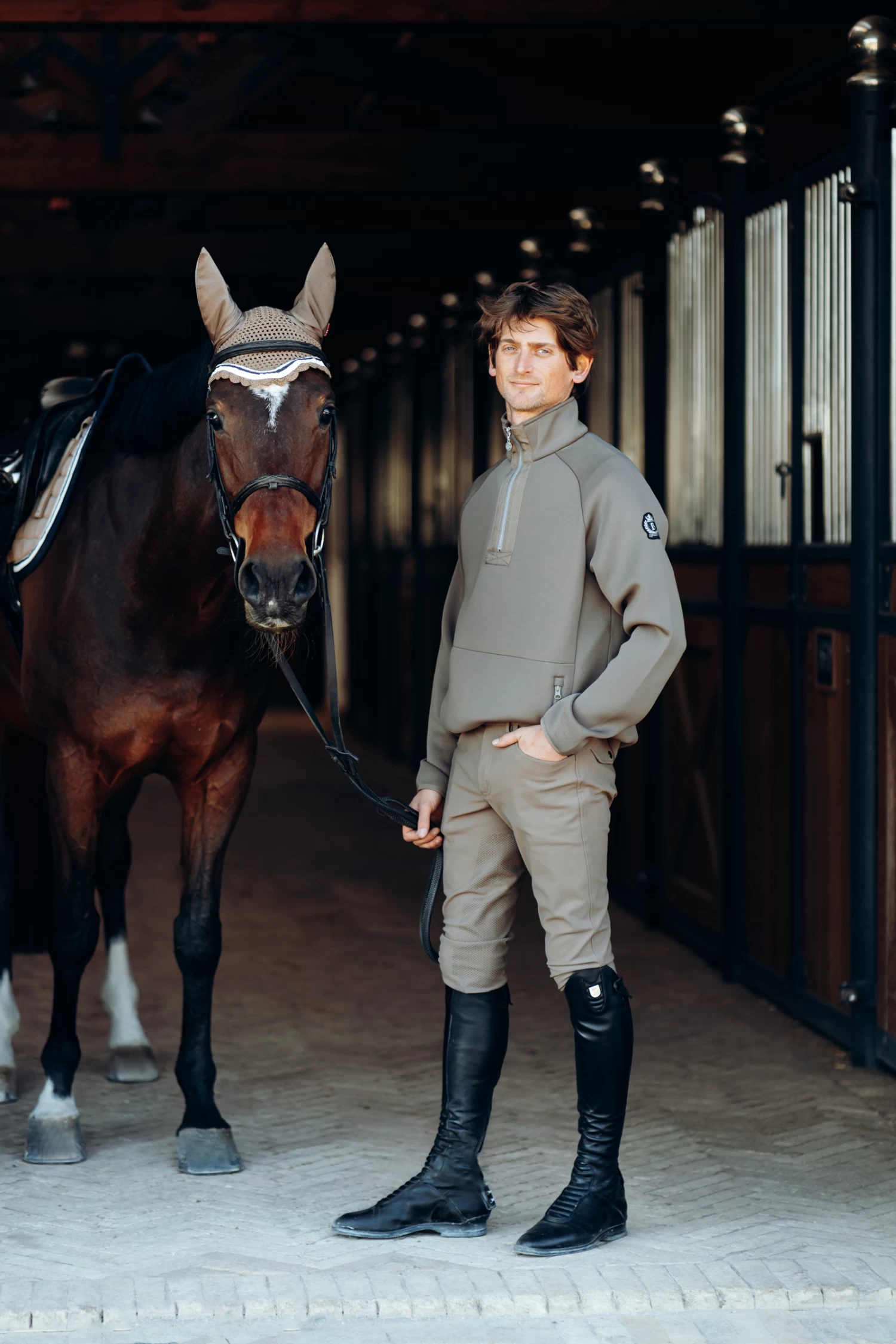 B Vertigo Damien Men's Full Seat Breeches 11 B Vertigo Damien Men's Full Seat Breeches - Image 9