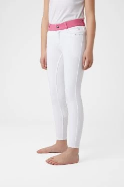 Horze Lilian Kids Knee Patch Breeches -Sports - Equestrian Riding Shop 36718 WH AZPI 4
