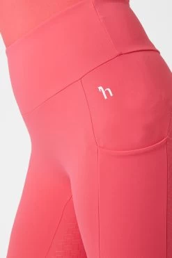 Horze Ginny Women's Silicone Full Seat Riding Tights With Phone Pockets -Sports - Equestrian Riding Shop 36721 RGRE 5