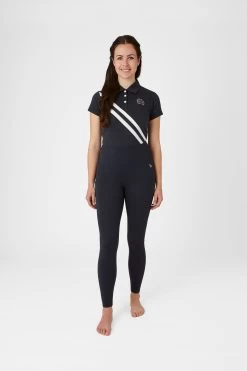 Horze Ginny Women's Silicone Full Seat Riding Tights With Phone Pockets -Sports - Equestrian Riding Shop 36721 VDB 3