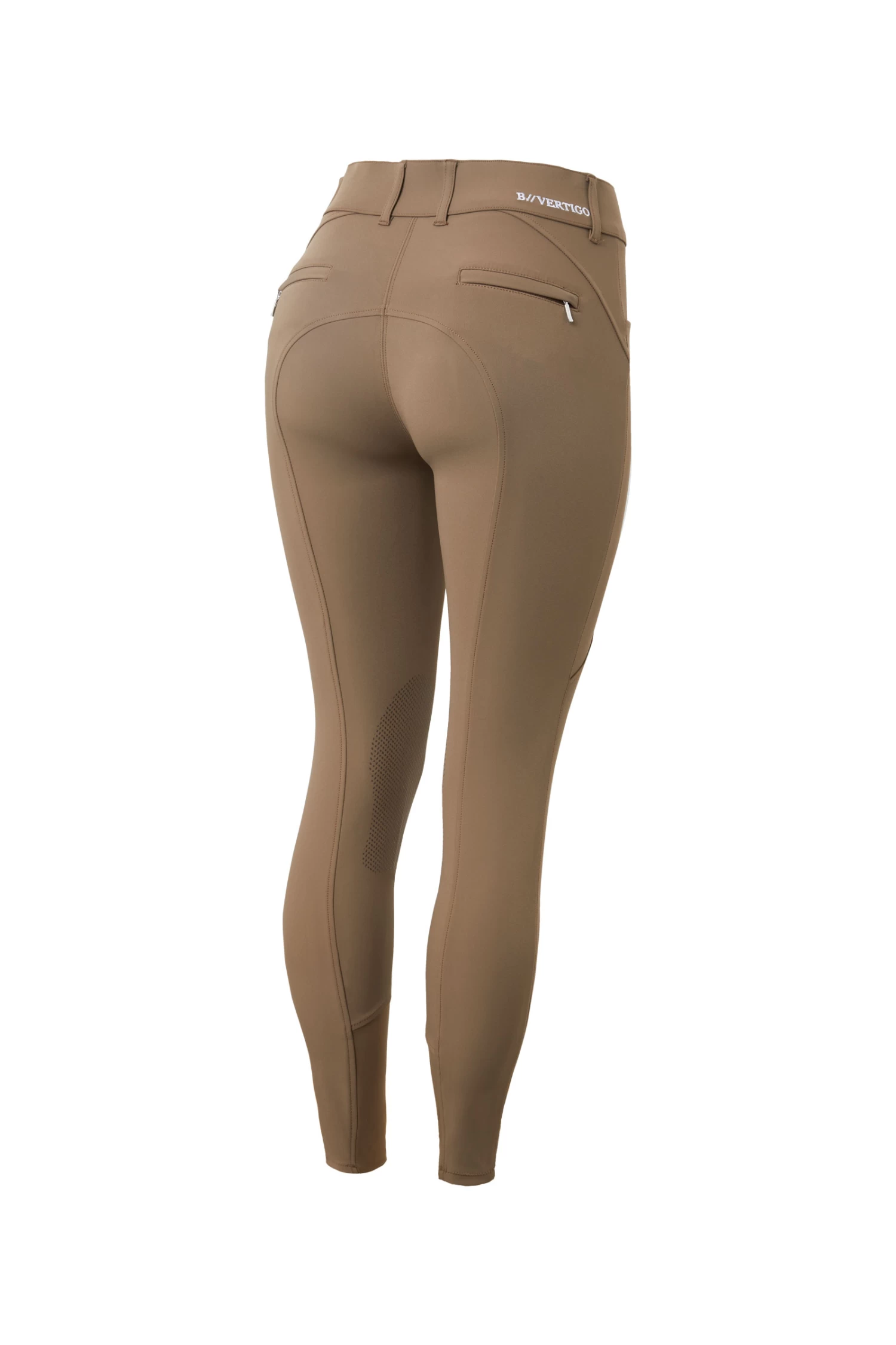 B Vertigo Davina Women's Mid-Rise Knee Patch Breeches With Phone Pockets 18 B Vertigo Davina Women's Mid-Rise Knee Patch Breeches With Phone Pockets - Image 16