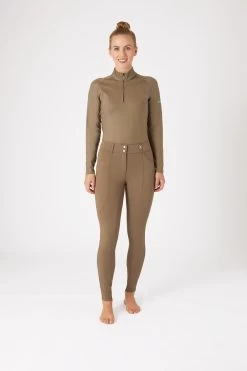 B Vertigo Davina Women's Mid-Rise Knee Patch Breeches With Phone Pockets 39 B Vertigo Davina Women's Mid-Rise Knee Patch Breeches With Phone Pockets -Sports - Equestrian Riding Shop 36723 SBE 3