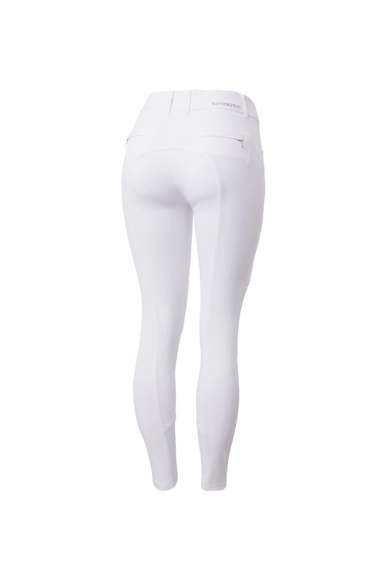 B Vertigo Davina Women's Mid-Rise Knee Patch Breeches With Phone Pockets 11 B Vertigo Davina Women's Mid-Rise Knee Patch Breeches With Phone Pockets - Image 9