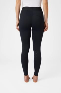 Horze Nadia Women's Silicone Knee Patch Riding Tights With 4-Pockets -Sports - Equestrian Riding Shop 36724 VDB 4