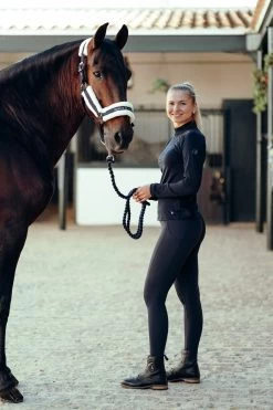 Horze Nadia Women's Silicone Knee Patch Riding Tights With 4-Pockets -Sports - Equestrian Riding Shop 36724 VDB 7