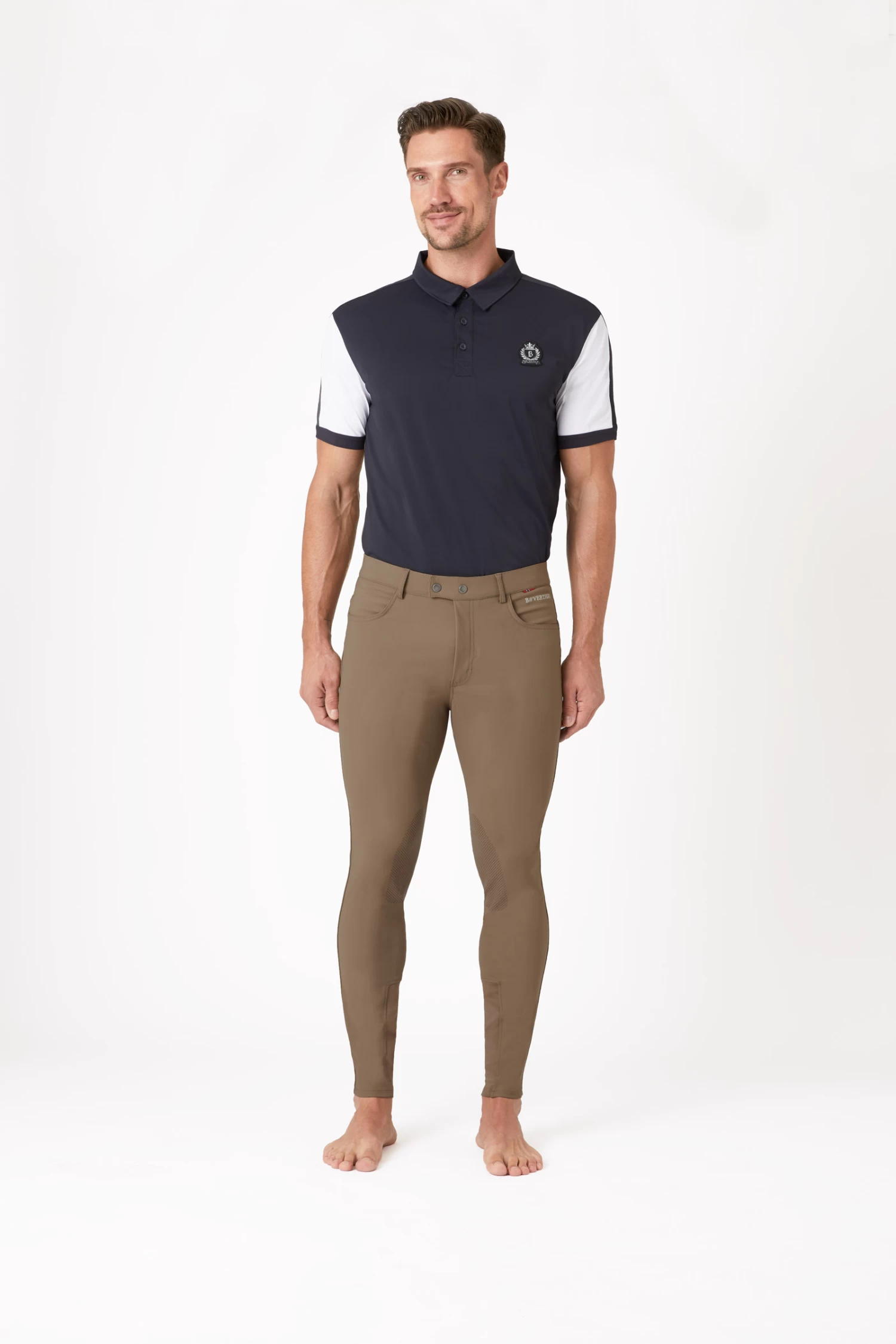 B Vertigo Damien Men's Knee Patch Breeches 7 B Vertigo Damien Men's Knee Patch Breeches - Image 5