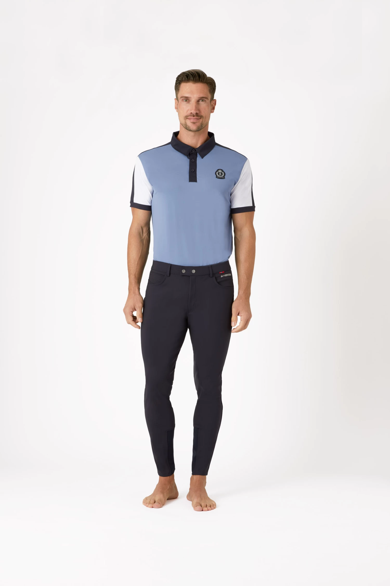 B Vertigo Damien Men's Knee Patch Breeches 14 B Vertigo Damien Men's Knee Patch Breeches - Image 12