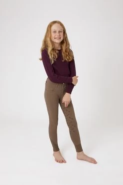 Horze Monster Kids Full Grip Breeches -Sports - Equestrian Riding Shop 36726 CMBR 3