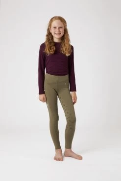 Horze Monster Kids Full Grip Riding Tights -Sports - Equestrian Riding Shop 36727 ntbr 03