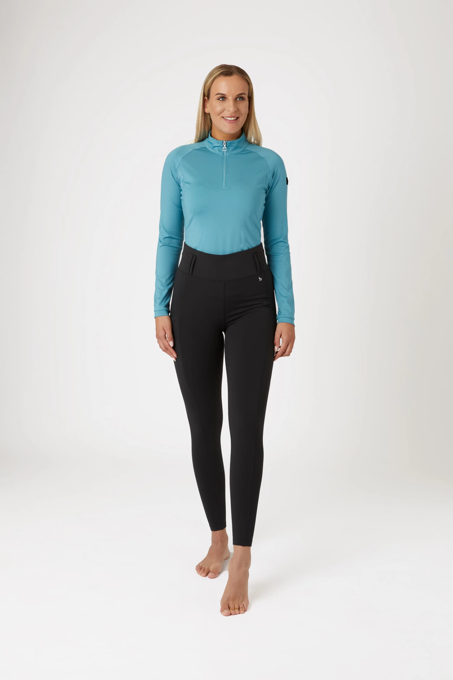 Horze Everly Women's Full Grip Riding Tights 5 Horze Everly Women's Full Grip Riding Tights - Image 3