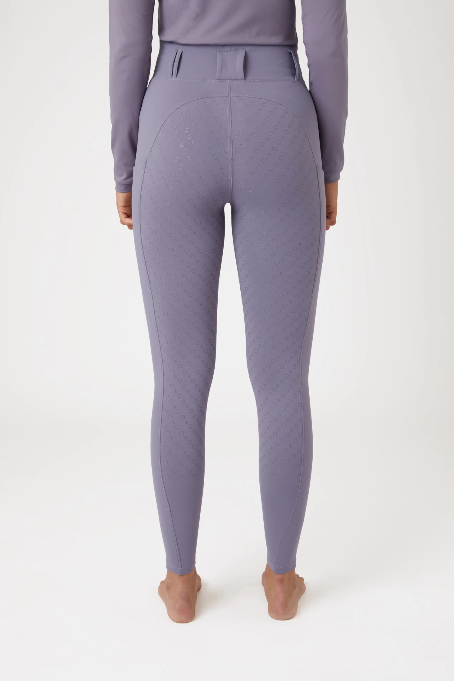 Horze Everly Women's Full Grip Riding Tights 14 Horze Everly Women's Full Grip Riding Tights - Image 12