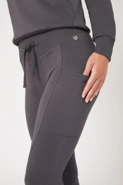 Horze Jade Women's Cotton Stretch Full Grip Riding Tights -Sports - Equestrian Riding Shop 36729 BPG 5