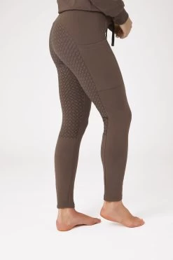 Horze Jade Women's Cotton Stretch Full Grip Riding Tights -Sports - Equestrian Riding Shop 36729 FRBR 2