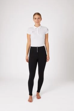 Horze Louisa Women's High Waist Thermo Full Seat Breeches 20 Horze Louisa Women's High Waist Thermo Full Seat Breeches -Sports - Equestrian Riding Shop 36735 bl 03