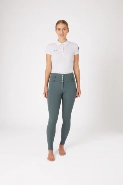 Horze Louisa Women's High Waist Thermo Full Seat Breeches 28 Horze Louisa Women's High Waist Thermo Full Seat Breeches -Sports - Equestrian Riding Shop 36735 udgr 03
