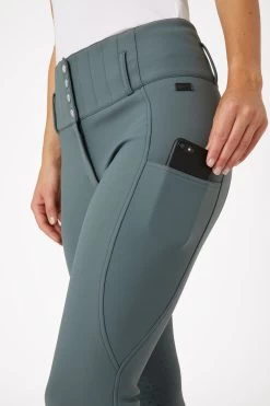 Horze Louisa Women's High Waist Thermo Full Seat Breeches 30 Horze Louisa Women's High Waist Thermo Full Seat Breeches -Sports - Equestrian Riding Shop 36735 udgr 05