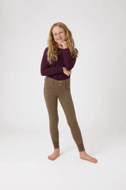 Horze Monster Kids Knee Grip Breeches 19 Horze Monster Kids Knee Grip Breeches -Sports - Equestrian Riding Shop 36736 CMBR 3