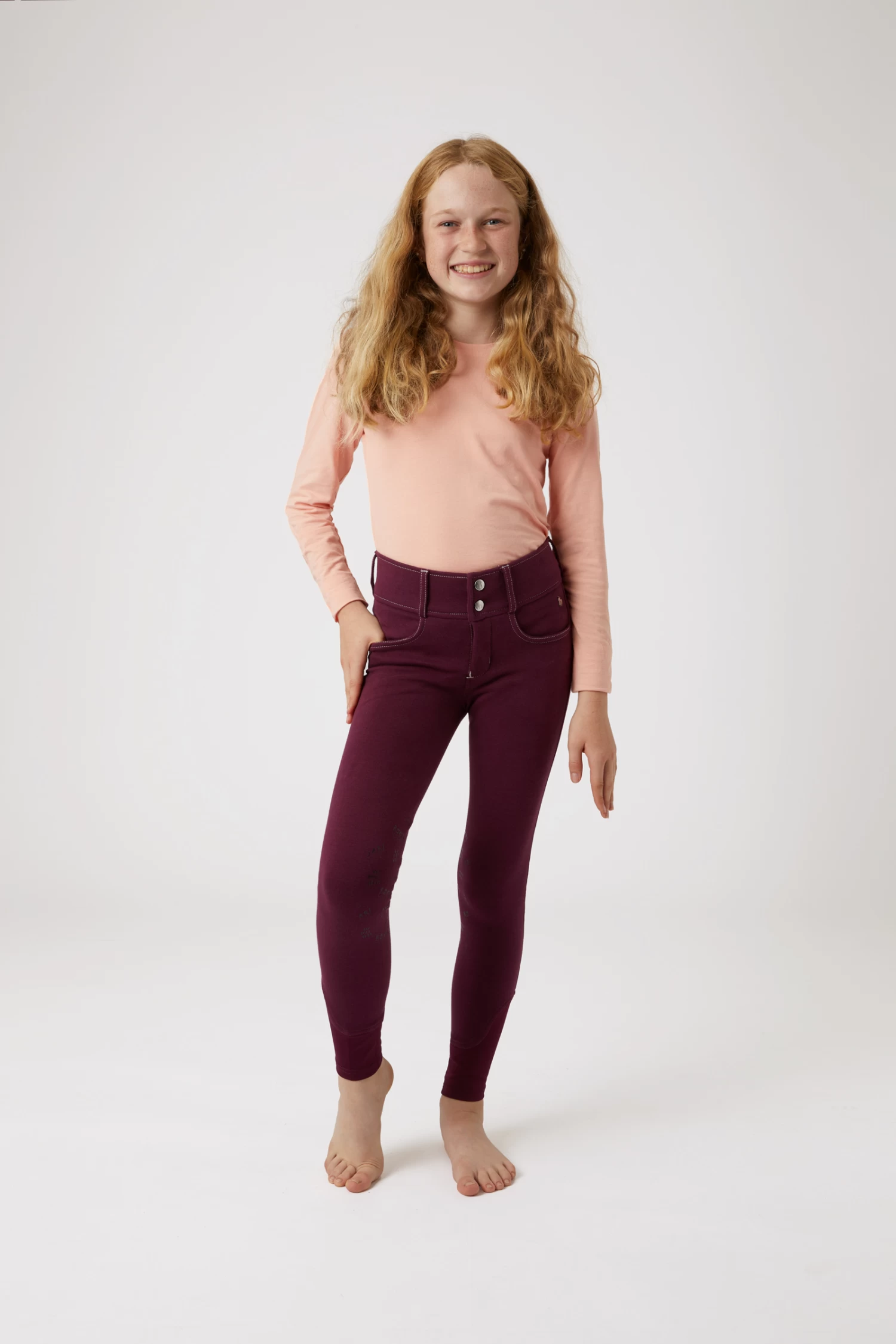 Horze Monster Kids Knee Grip Breeches 13 Horze Monster Kids Knee Grip Breeches - Image 11