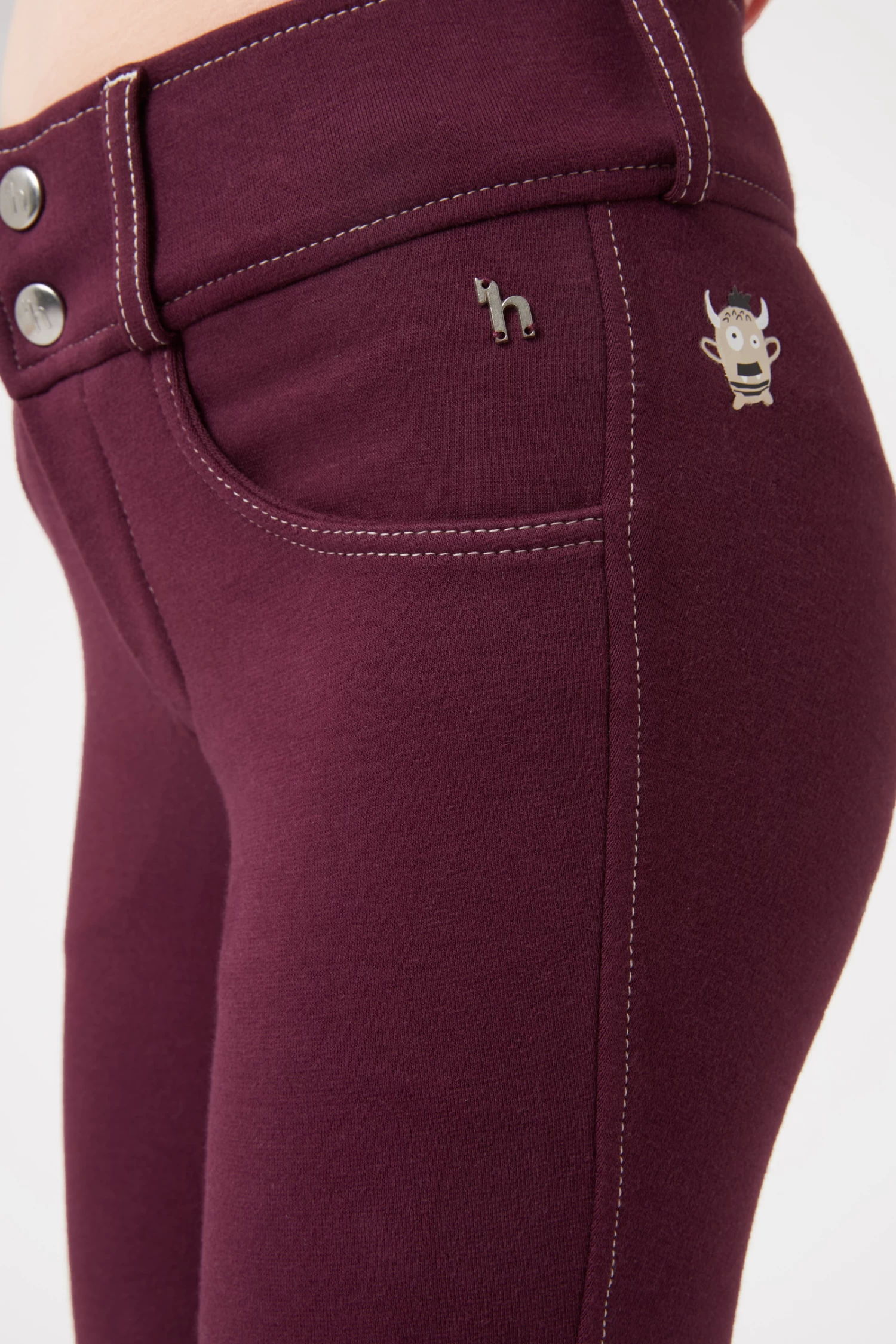 Horze Monster Kids Knee Grip Breeches 15 Horze Monster Kids Knee Grip Breeches - Image 13