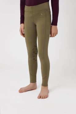 Horze Monster Kids Knee Grip Riding Tights -Sports - Equestrian Riding Shop 36737 ntbr 04