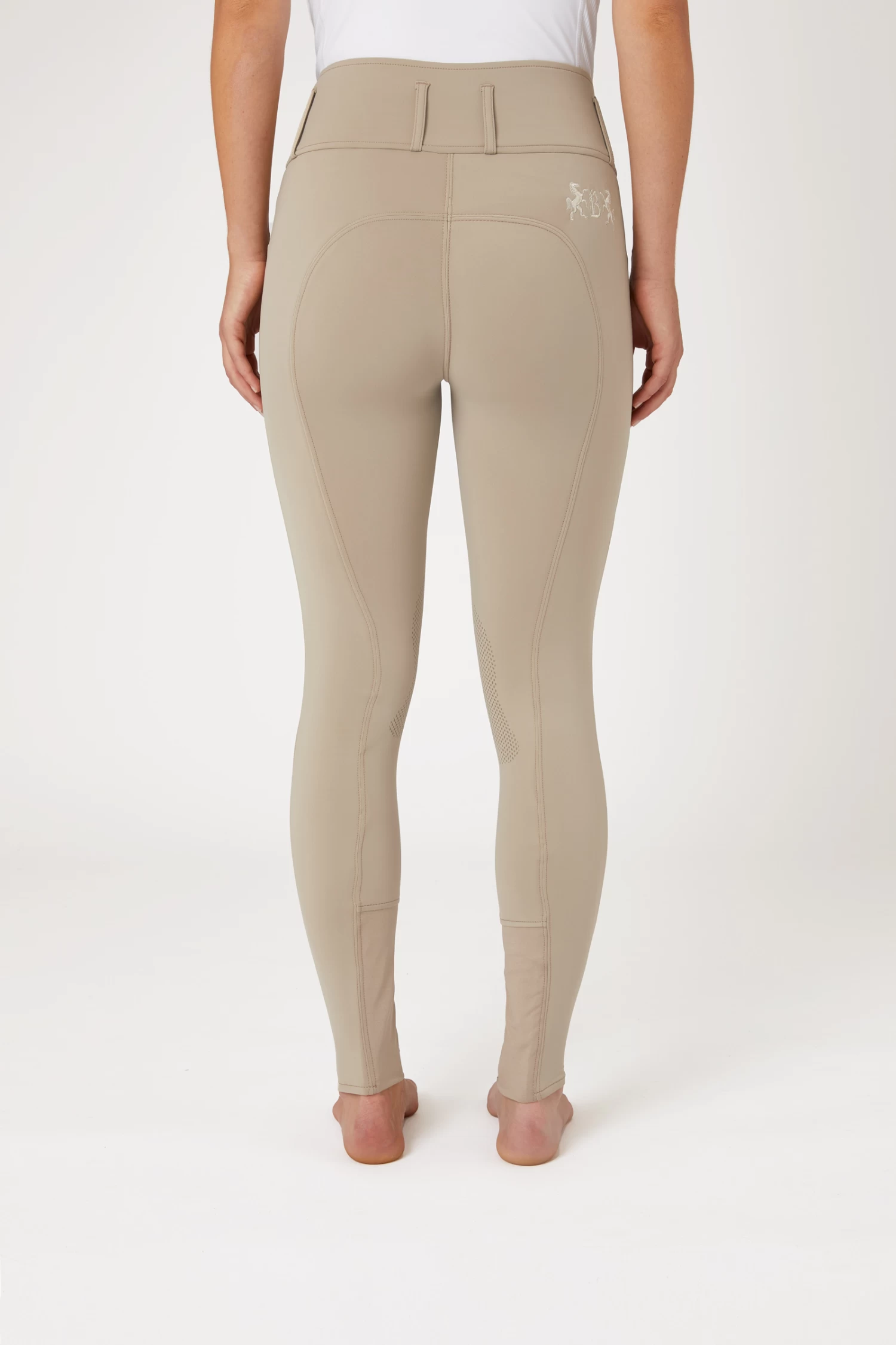 B Vertigo Meghan Women's High Waist Knee Patch Breeches 13 B Vertigo Meghan Women's High Waist Knee Patch Breeches - Image 11