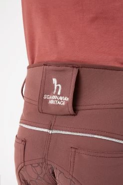 Horze Leighton Teens Silicone Full Grip Breeches With Phone Pocket -Sports - Equestrian Riding Shop 36746 rrbr 06