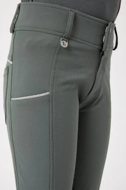 Horze Leighton Teens Silicone Full Grip Breeches With Phone Pocket -Sports - Equestrian Riding Shop 36746 udgr 05